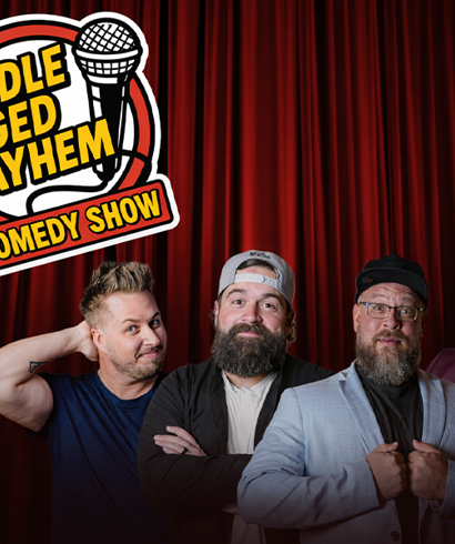 Event Image: Illuminex Live presents | Middle Aged Mayhem Comedy Show