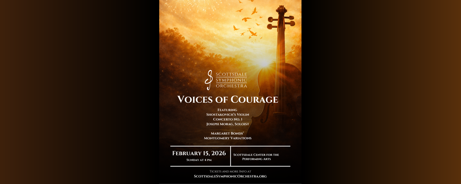 Event Image: Scottsdale Symphonic Orchestra | Voices of Courage