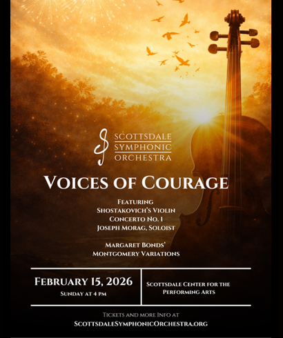 Event Image: Scottsdale Symphonic Orchestra | Voices of Courage